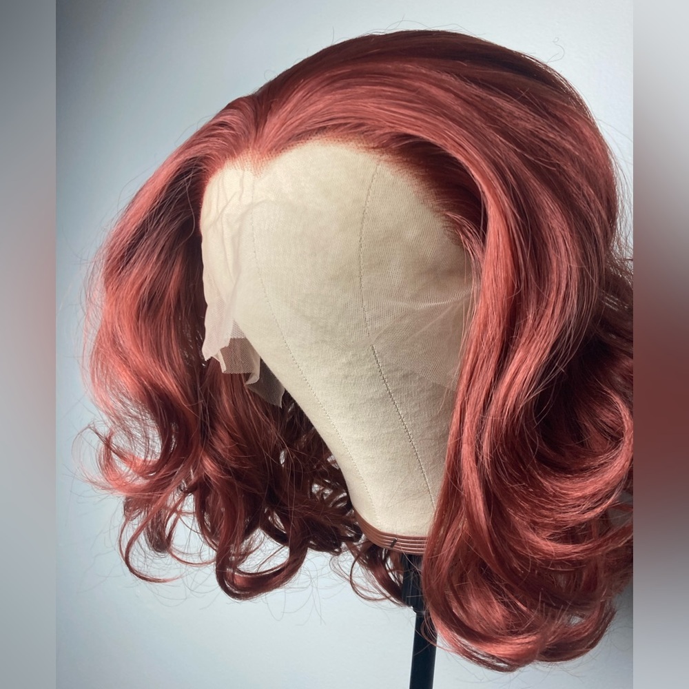 Copper Red Lace Front Wigs